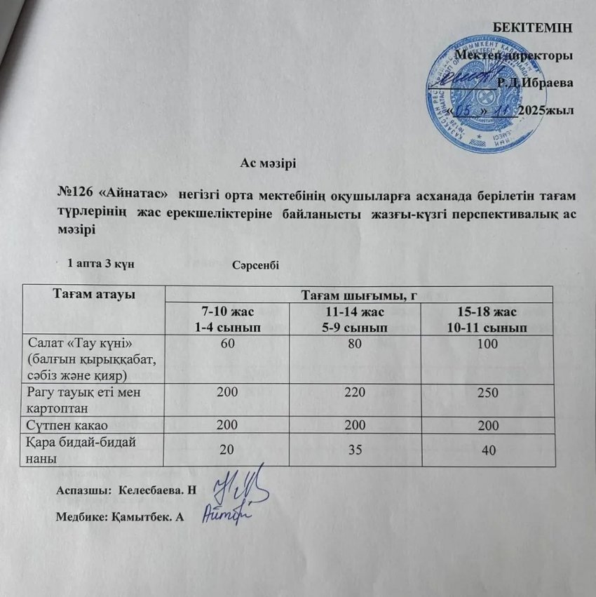 Ыстық тамақ