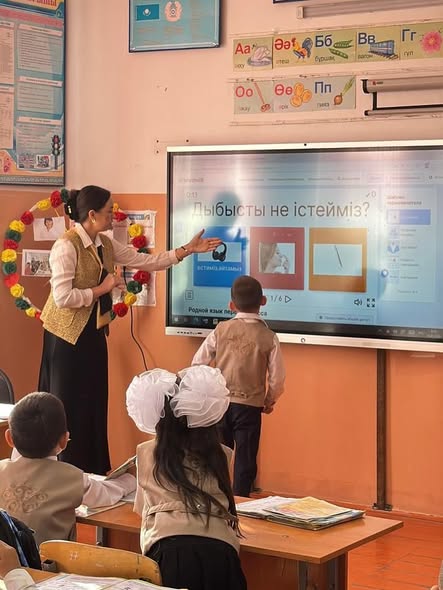 Ана тілі пәнінен “Дыбыстар мен әріптер” тақырыбында ашық сабақ